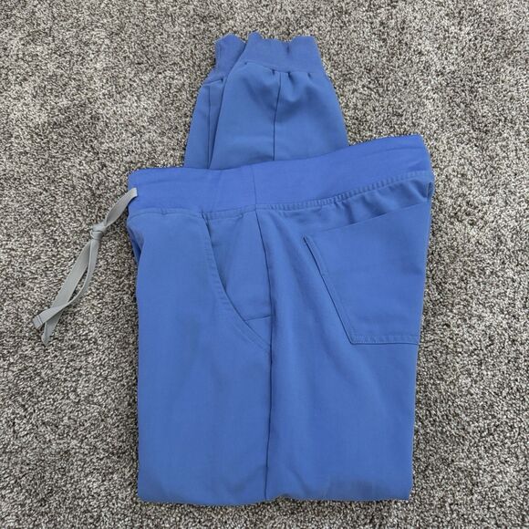 FIGS Zamora 2.0 Jogger Scrub Pants Ceil Blue W18SW2005 Size XXS/P Petite - Picture 7 of 9
